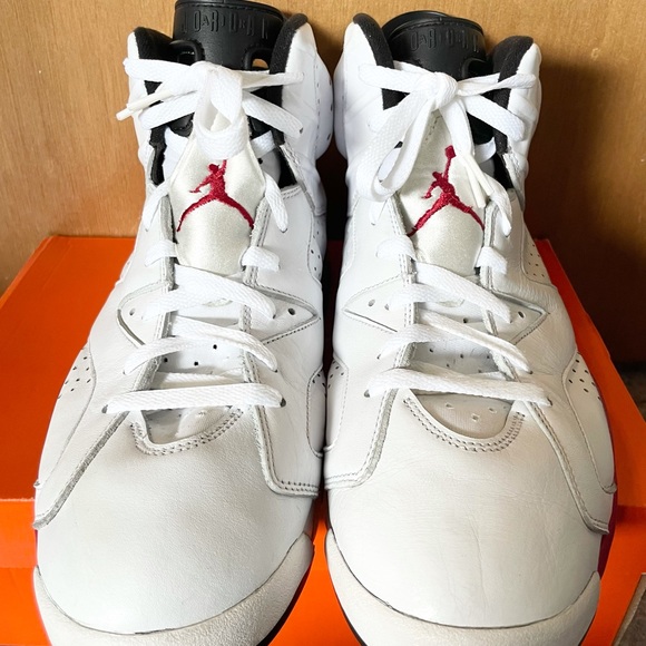 SOLD ❌ Jordan 6 Retro “Bulls” size 13 384664-102 2010 PRE-OWNED - Picture 8 of 8